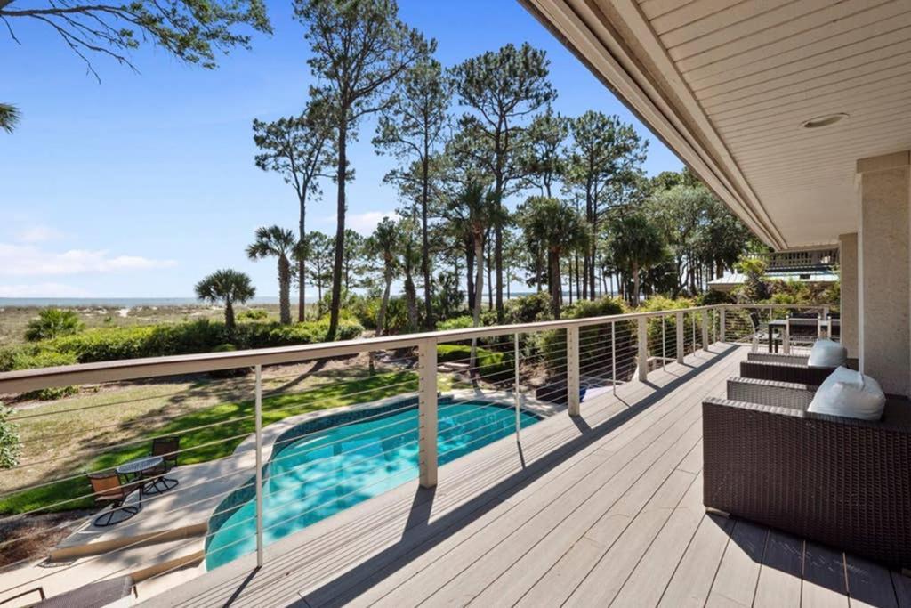هيلتون رئيس جزيرة 7 Black Duck - Top Notch Views & Amenities In A Private Oceanfront Oasis المظهر الخارجي الصورة