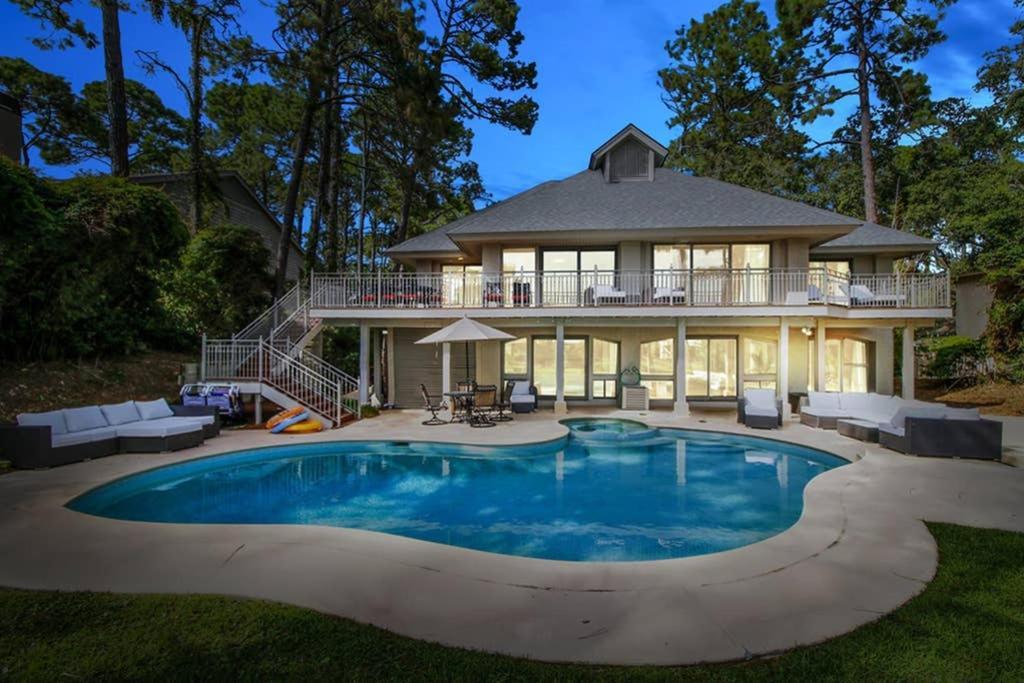 هيلتون رئيس جزيرة 7 Black Duck - Top Notch Views & Amenities In A Private Oceanfront Oasis المظهر الخارجي الصورة