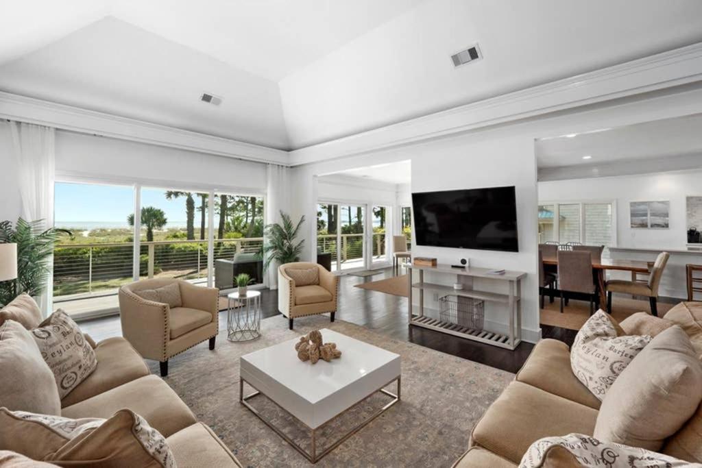 هيلتون رئيس جزيرة 7 Black Duck - Top Notch Views & Amenities In A Private Oceanfront Oasis المظهر الخارجي الصورة